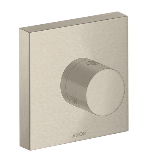 AXOR-HG-AXOR-ShowerSolutions-Ab-und-Umstellventil-Trio-Quattro-120-120-Unterputz-Brushed-Nickel-10932820 gallery number 1